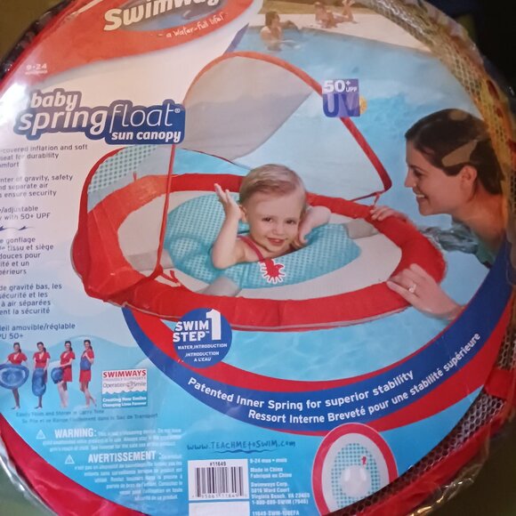 Baby Spring Pool Float - Picture 1 of 2